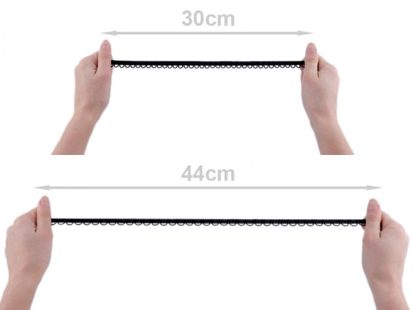 Ozdobná pruženka šíře 13 mm