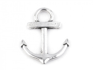 Přívěsek kotva 23x29 mm