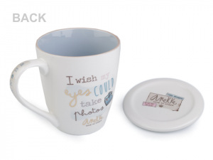 Porcelánový hrnek s pokličkou Anekke