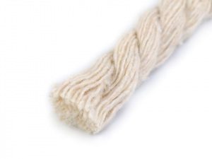 Bavlněná šňůra kroucená Ø8 mm macrame