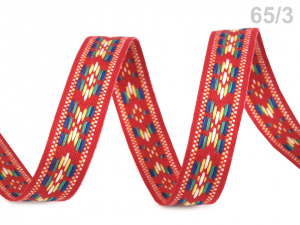 Vzorovka indiánský motiv šíře 13 mm