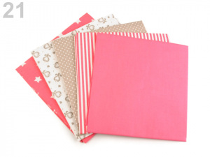 Sada látek na patchwork 48x50 cm