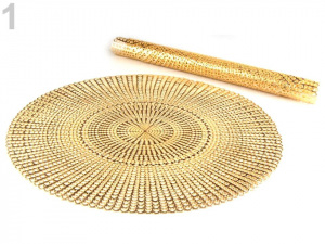 Metalické prostírání Ø41 cm 2. jakost