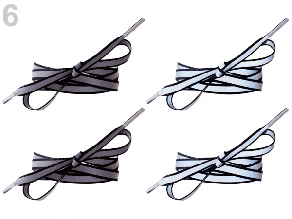 Reflexní tkaničky do bot délka 120 cm