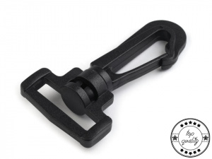 Plastová karabina šíře 25 mm