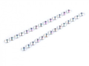 Samolepicí kamínky AB efekt na lepicím proužku Ø6 mm