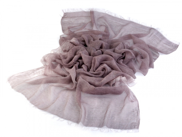 Hedvábná šála 75x210 cm