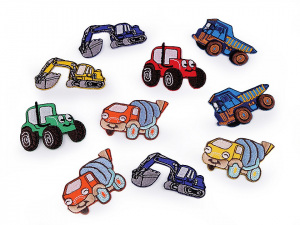 Nažehlovačka nákladní auto, traktor, bagr, vláček, míchačka