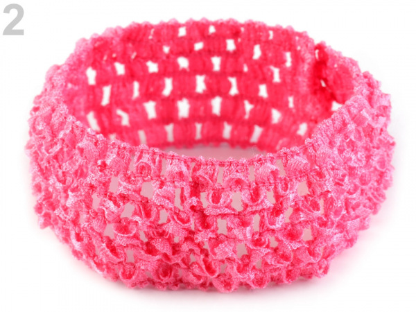 Pružná čelenka do vlasů