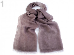 Hedvábná šála 75x210 cm