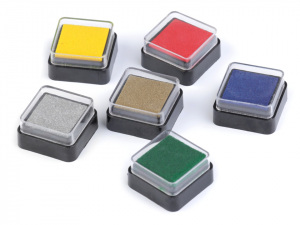 Razítkovací polštářky - sada 6 ks