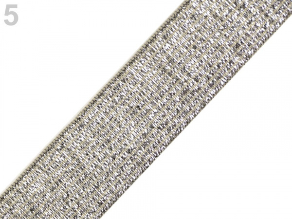 Pruženka šíře 20 mm s lurexem