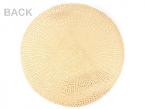 Metalické prostírání Ø41 cm 2. jakost