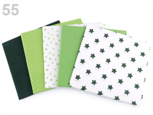 Sada látek na patchwork 48x50 cm