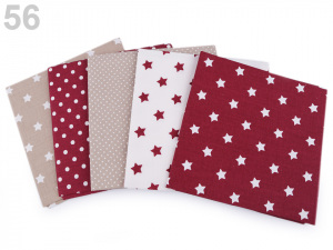 Sada látek na patchwork 48x50 cm