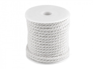 Bavlněná šňůra kroucená Ø5 mm macrame