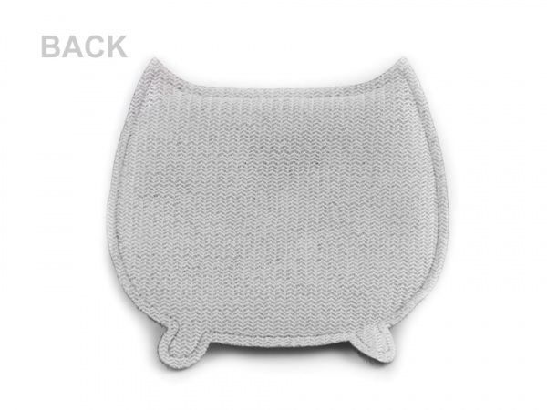 Plyšová aplikace / nášivka sova