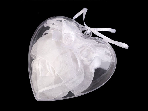 Dárkové balení podvazek v srdci