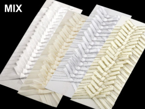 Svatební mašličky / kotilion šíře 40 mm