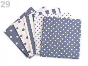 Sada látek na patchwork 48x50 cm