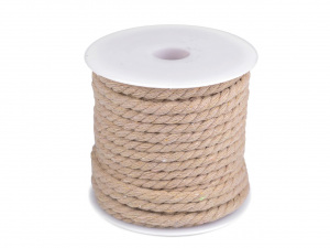 Bavlněná šňůra kroucená Ø5 mm macrame