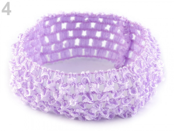 Pružná čelenka do vlasů