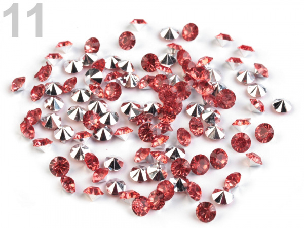 Broušené kamínky SS16 pro výrobu štrasu / aranžování svatebních stolů