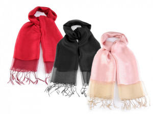 Hedvábná šála 70x180 cm