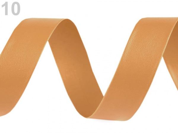 Šikmý proužek koženkový šíře 20 mm