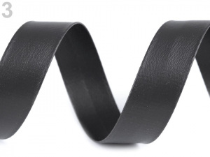 Šikmý proužek koženkový šíře 20 mm