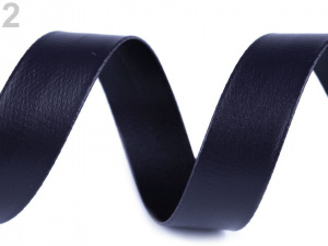 Šikmý proužek koženkový šíře 20 mm