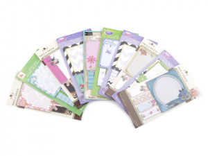 Papírové lepící bločky s potiskem