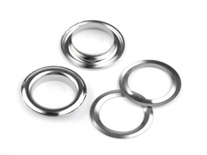 Průchodky s podložkou Ø18 mm na koženou galanterii 2. jakost