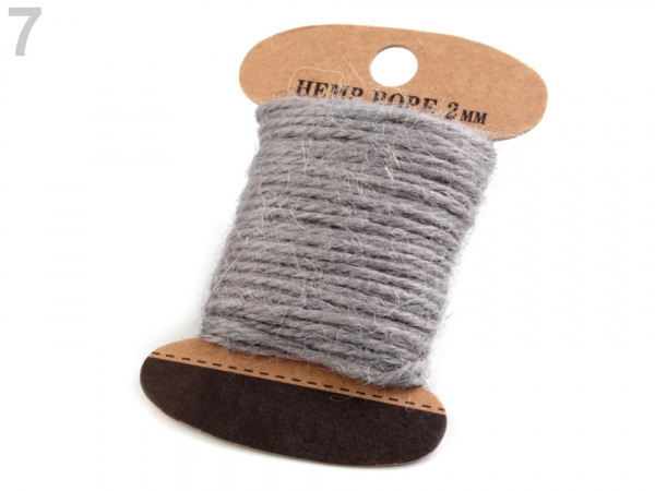 Jutový provázek Ø2 mm