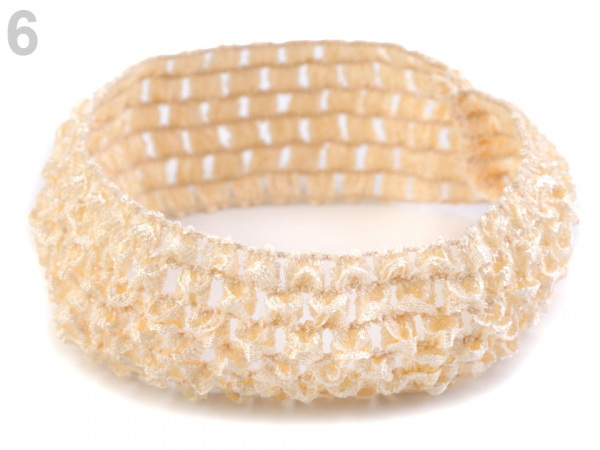 Pružná čelenka do vlasů