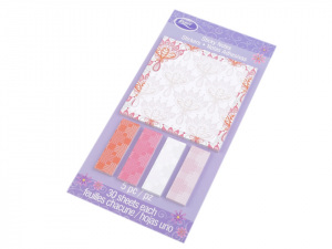 Papírové lepící bločky s potiskem