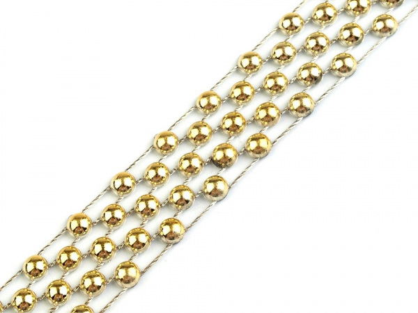 Borta s perlami - půlperle šíře 14 mm