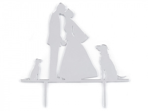 Dekorace na dort - svatební