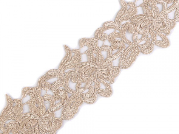 Vyšívaná krajka šíře 70-75 mm