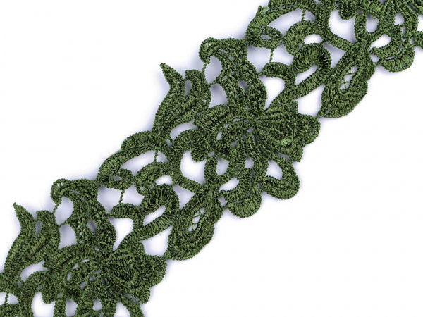 Vyšívaná krajka šíře 70-75 mm