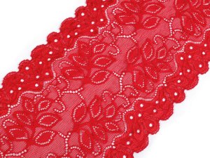 Elastická krajka / vsadka / běhoun šíře 16 cm