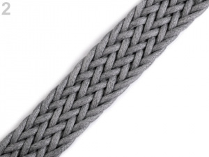 Splétaný popruh šíře 25 mm