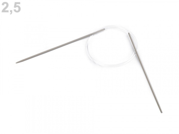 Kruhové jehlice č. 3; 3,5; 4