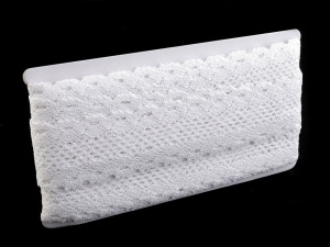 Krajka / vsadka paličkovaná šíře 50 mm