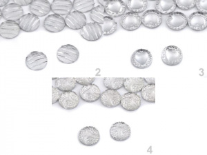 Broušené kamínky Ø10 mm k nalepení