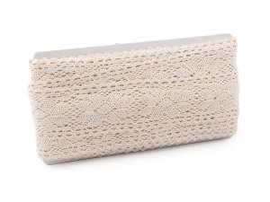 Krajka / vsadka paličkovaná šíře 55 mm