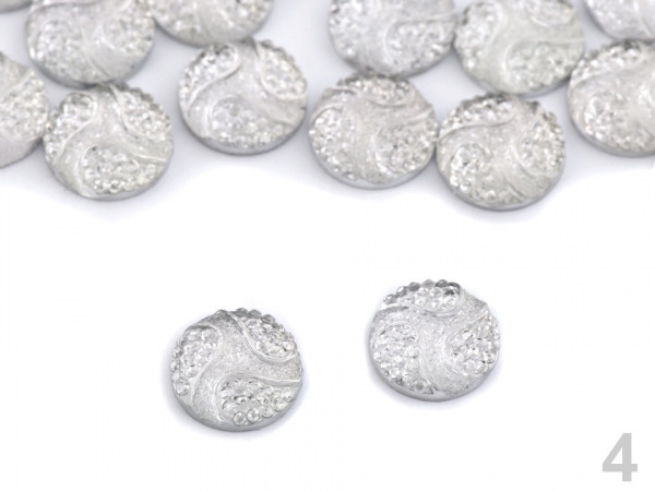 Broušené kamínky Ø10 mm k nalepení