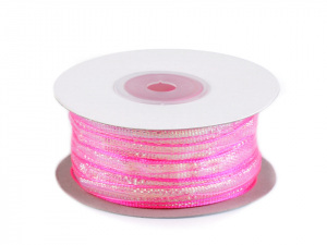 Stahovací stuha šíře 8 mm s lurexem