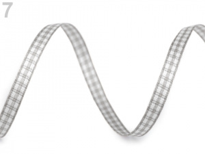 Károvaná stuha šíře 5 mm