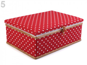 Kazeta / košík na šití čalouněná